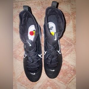 Nike Black and White High-Top Sneakers